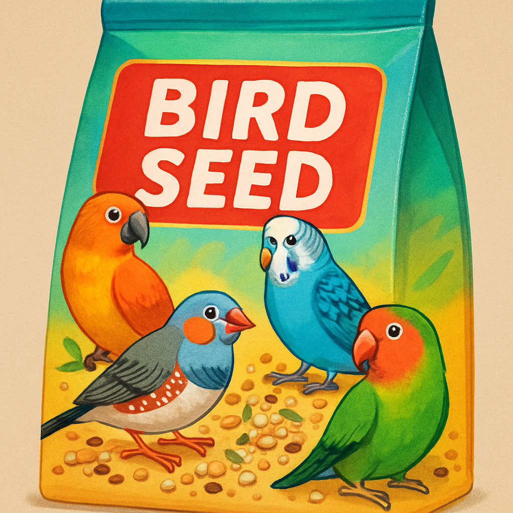 Bird seed bag