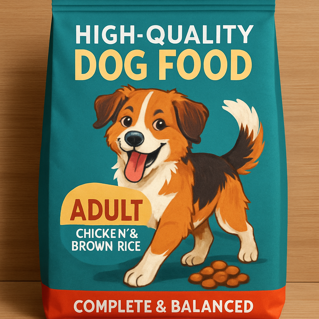Dog food bag